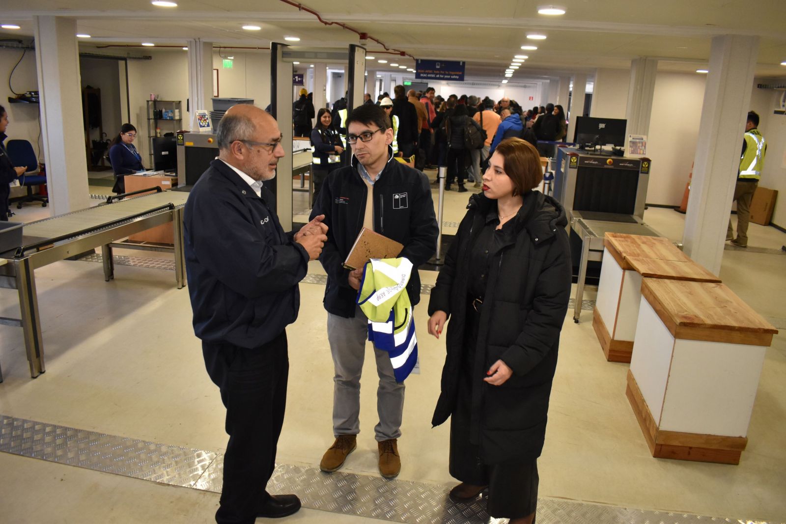 Las dependencias transitorias de Pichoy operan sin problemas desde hace semanas. Crédito: Cedida