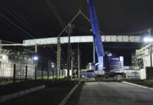Así avanzan las obras del Viaducto Chacabuco: completan instalación de vigas estructurales