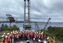 Delegación del CPI visita avances en obras del puente del Chacao