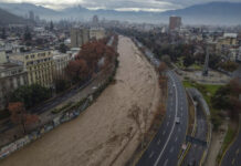 Río Mapocho como humedal urbano por Alberto Texido