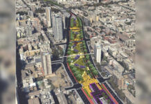 Estaría terminado en 2030: Así será el nuevo Parque Urbano que se ubicará por sobre la Autopista Central