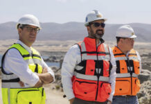 El eventual ministro de Obras Públicas, Martín Arrau, hace primeras gestiones y visita desaladoras en Atacama